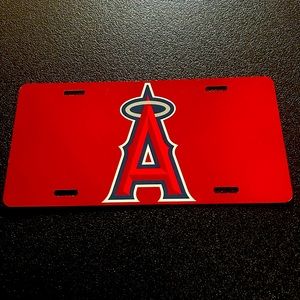 LA Angels License Plate